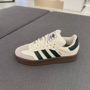 Adidas阿迪达斯三叶草男女休闲板鞋 IE3911 SAMBAXLG运动T头德训鞋