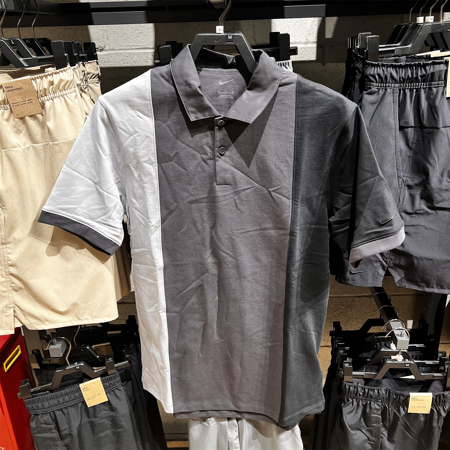 NIKE耐克男子短袖POLO衫25新款拼接撞色高尔夫运动休闲T恤 HM5650