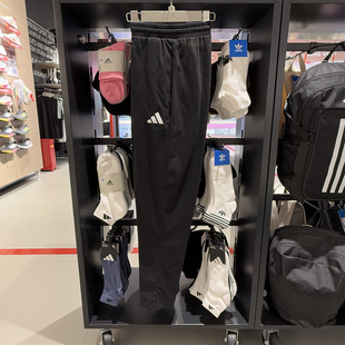 Adidas阿迪达斯男裤子2025春夏新款针织休闲长裤束口运动裤JY8568