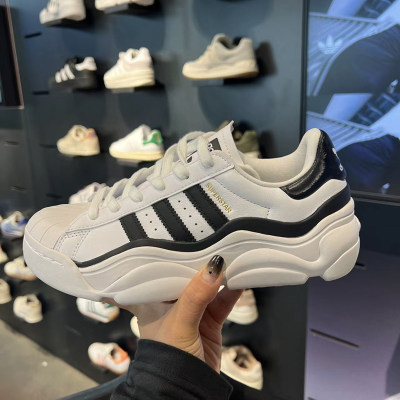 Adidas/阿迪达斯女贝壳头饼干鞋