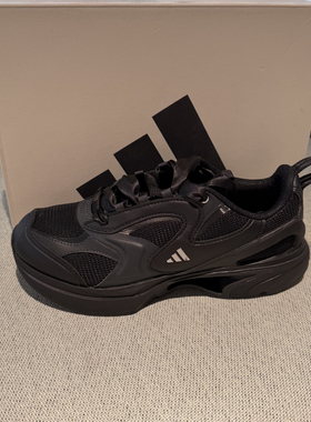 Adidas阿迪达斯女运动鞋2025春新款厚底显高跑步休闲老爹鞋JR5693