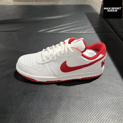 耐克男子红色休闲运动板鞋