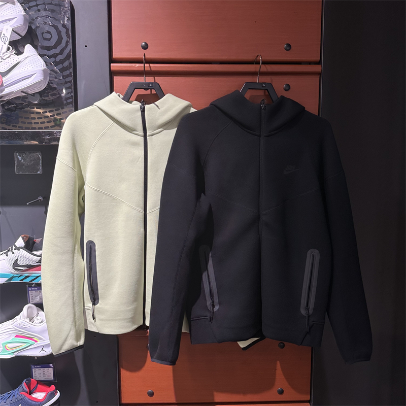 耐克外套男针织连帽夹克