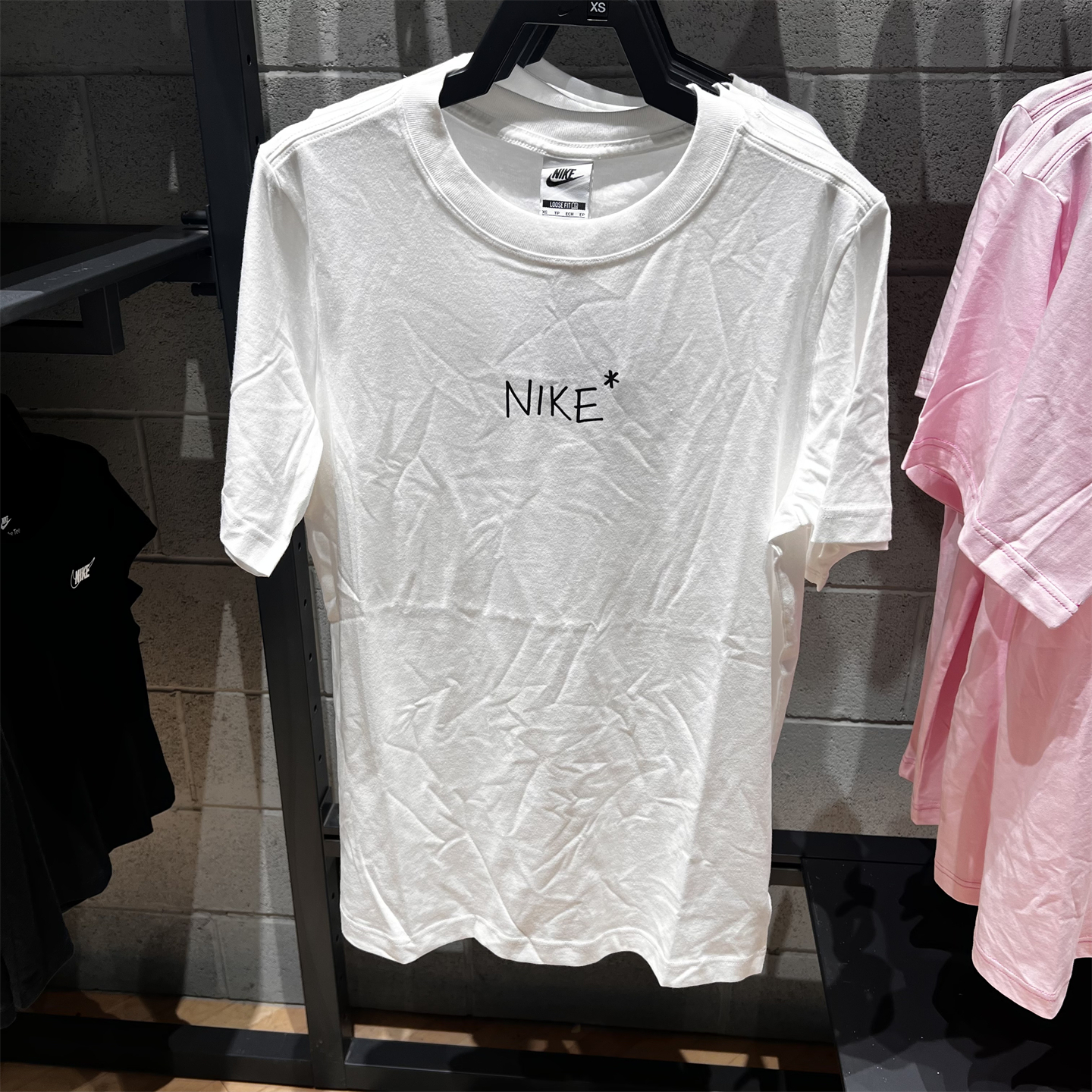 正品NIKE耐克女子短袖GCEL夏季纯棉透气运动上衣休闲T恤衫 II0451