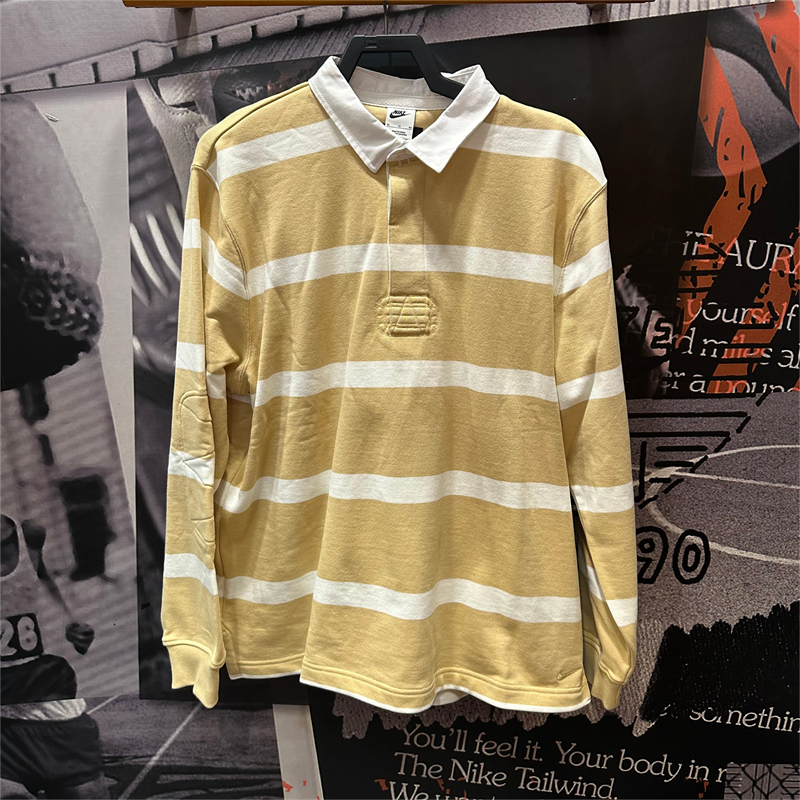 耐克男子长袖T恤卫衣翻领POLO衫