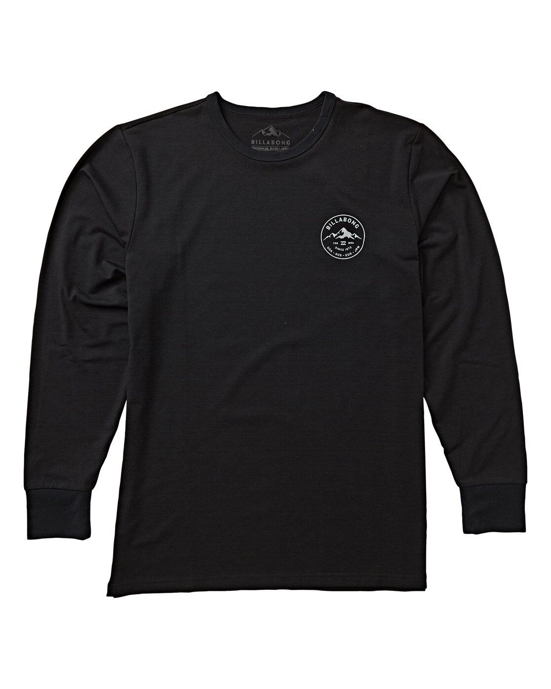 Billabong滑雪内衣速干T恤防晒Operator Tech Under Layer TShirt