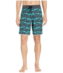 Hurley沙滩裤冲浪短裤弹力Phantom Oak Street 20