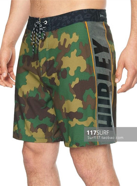 Hurley冲浪沙滩裤 Phantom Fastlane Woodland 18”Board Shorts