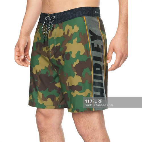 Hurley冲浪沙滩裤 Phantom Fastlane Woodland 18”Board Shorts