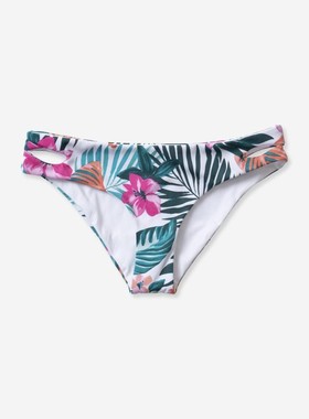 Hurley冲浪比基尼下装MAX HAWAII HIGHWAY STRAP MODERATE BOTTOM