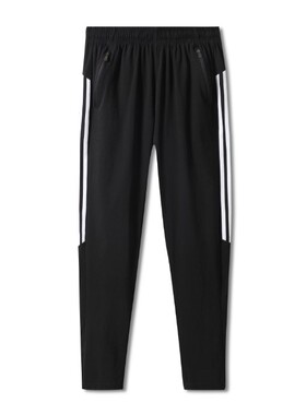 春秋乒乓球裤长裤男女款乒乓球服黑色训练跑步运动裤3632有儿童码