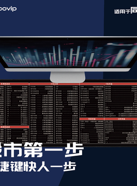 快捷键鼠标垫大号电脑桌垫大全专业版办公键盘垫锁边股票方便