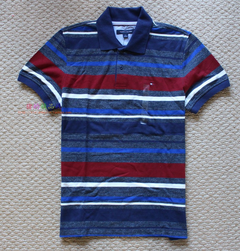 ¹úÄÚÏÖ»õ Tommy Hilfiger ÃÀ¹úÕýÆ·²É¹º ÄÐÊ¿²ÊÌõʱÉжÌÐäpoloÉÀ