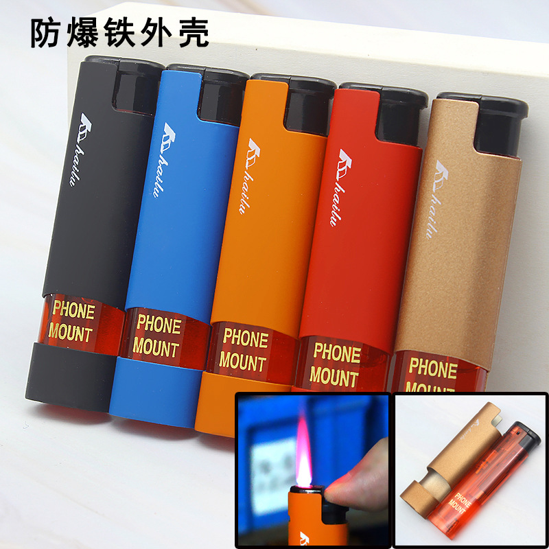 HL006防爆塑料一次性打火机 广告定制