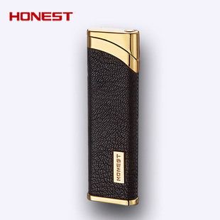 百诚正品超薄防风打火机 气体充气电子精品包皮男女款可放入烟盒