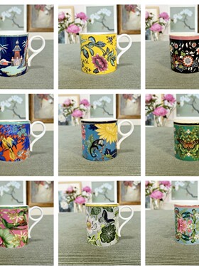礼盒装漫游仙境骨瓷欧式风咖啡杯