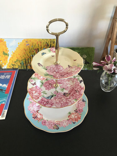 RoyalAlbert骨瓷下午茶点心盘