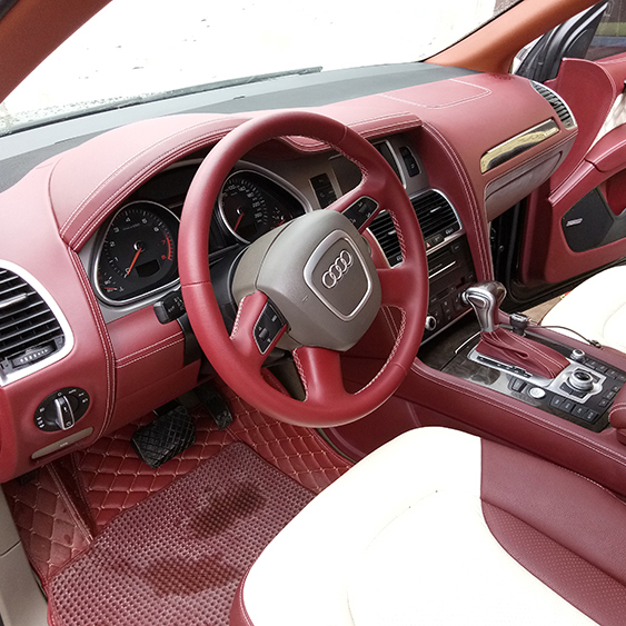 奧迪Q7內飾改裝個性蒙皮改色nappa小牛皮 日本進口反絨翻毛皮在類目 汽車/用品/配件/改裝, 實體服務, 內外飾加裝裝潢改裝工時, 內飾改裝翻新中 - 來自Buy2taobao.com提供專業的淘寶代購服務