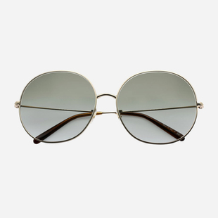 Peoples奥利弗墨镜女高级感大脸防紫外线圆形太阳镜OV1280 Oliver