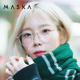 韩国MASKA眼镜框泰妍同款 GARDEN 纯钛超轻复古小脸男女眼镜架WILD