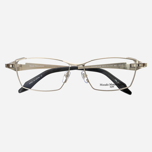 纯钛日系近视大脸方框眼镜架MF1311 日本MASAKI松岛正树眼镜框男款