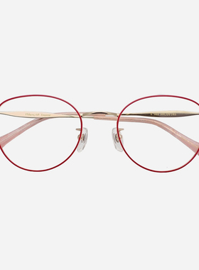 Ptolemy48手工七宝烧眼镜框男女近视可配超轻复古纯钛眼镜架E022