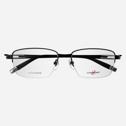 日本夏蒙Z钛商务大脸男士眼镜框