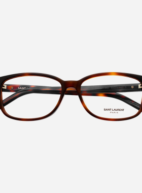 Saint Laurent圣罗兰YSL眼镜框板材胶囊全框黑框大脸眼镜架SLM109