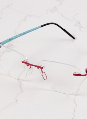 REYKJAVIK冰岛眼镜框女超轻纯钛无框时尚商务小脸钛架眼镜架ARNA