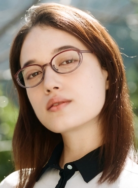 SPEC ESPACE手工眼镜框女近视纯钛超轻运动复古圆框眼镜架ES2174