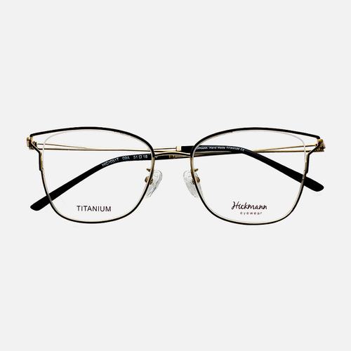 Hickmann猫眼镂空纯钛超轻眼镜架