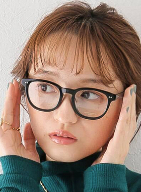 Oliver Peoples眼镜框男女近视复古小脸圆框高度数黑色眼镜架5480