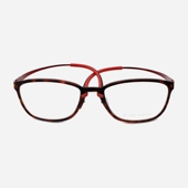 日本Spec 白色方形全框无螺丝手工眼镜架1872T Espace眼镜框限定款