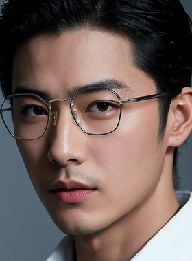 日本BJ CLASSIC眼镜框20周年男女款超轻小框纯钛眼镜架SH-PM140S