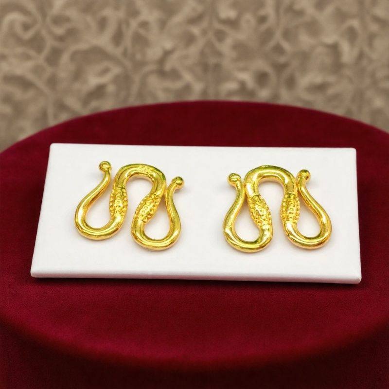 M扣18k黄金色项链男款配件