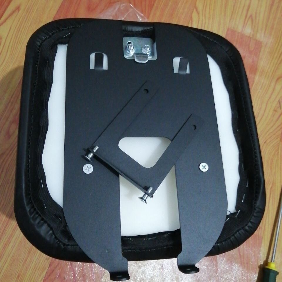 雅迪电动车de2后座垫改装加宽u6后软板u3座垫配件欧逸后大坐垫