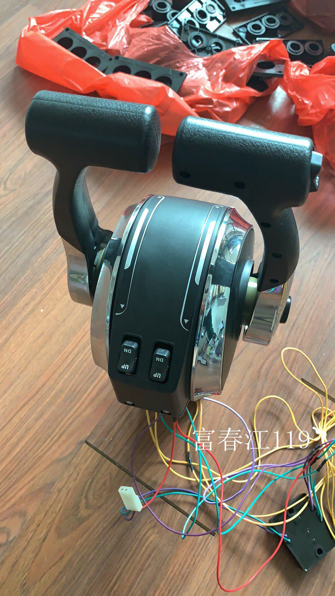 mercur水星游快艇船外机舷内外机卧机立式档位操控盒台式控制台产