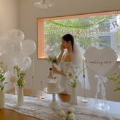 布置装 bridal shower新娘送别会告别单身派对高级感闺蜜仪式 饰品