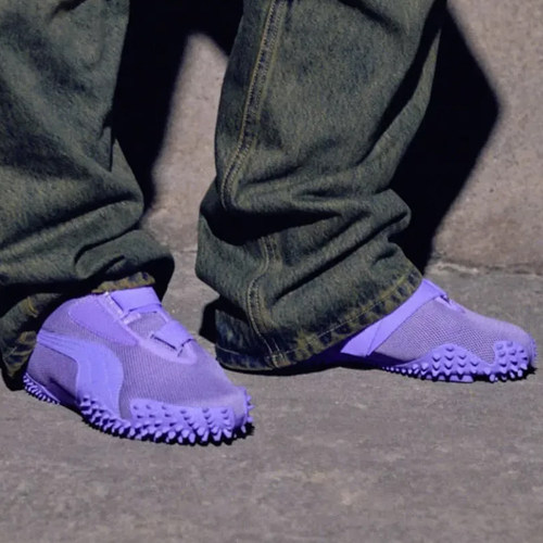 彪马薰衣草色潮流时尚防滑