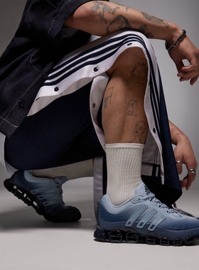 阿迪达斯ADIDAS MEGARIDE 防滑耐磨 低帮 跑步鞋 JH5524