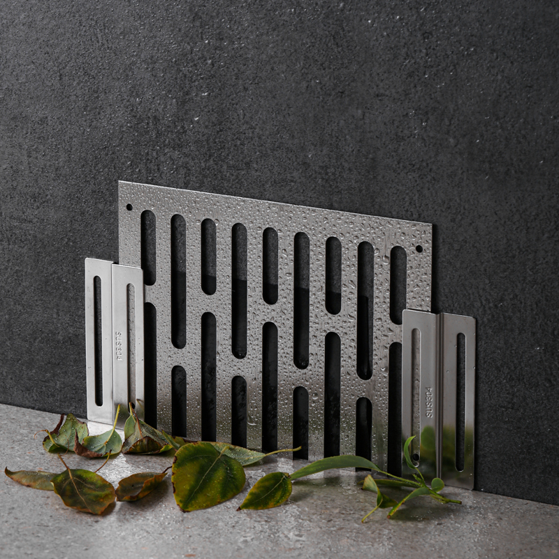 侧排防堵过滤网片活动式篦子