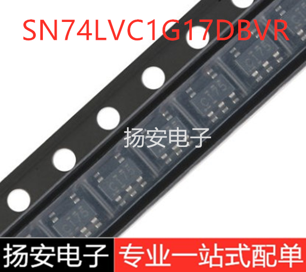 全新原装 SN74LVC1G17DBVR SOT-23-5 单路施密特触发缓冲器