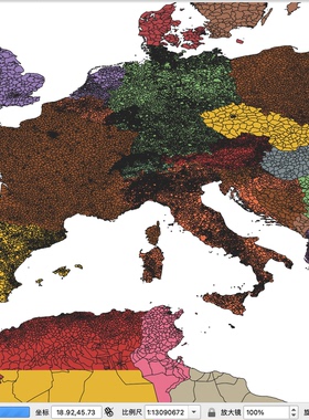 全球SHP文件GIS源文件提供QGIS源文件GEOJSON源文件乡镇数据