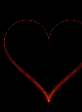 threejs  特效 绘制心