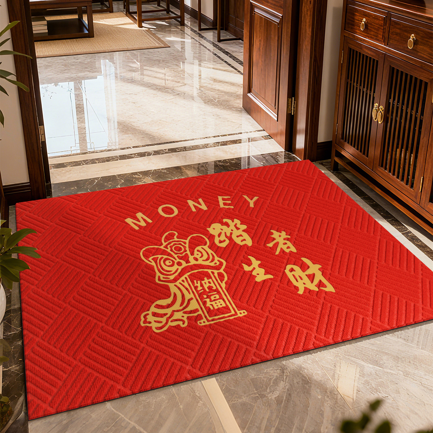 入户门地垫踏者生财门垫进门大门口脚垫门外玄关进户防滑除尘地毯