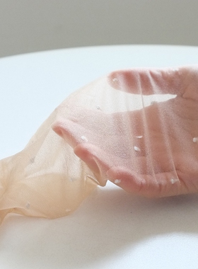 日系新款丝袜女防勾丝夏天连裤袜长筒波点肉色菠萝超薄女袜隐形