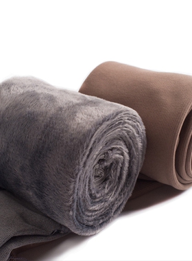 新款加厚绒保暖高腰美拉德冬季微压力瘦腿打底裤连裤袜防勾丝袜子