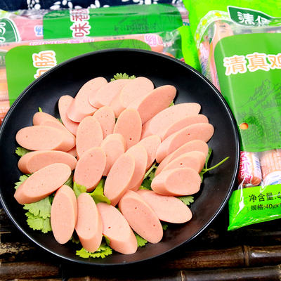 清真鸡肉肠双汇清伊坊40g熟食