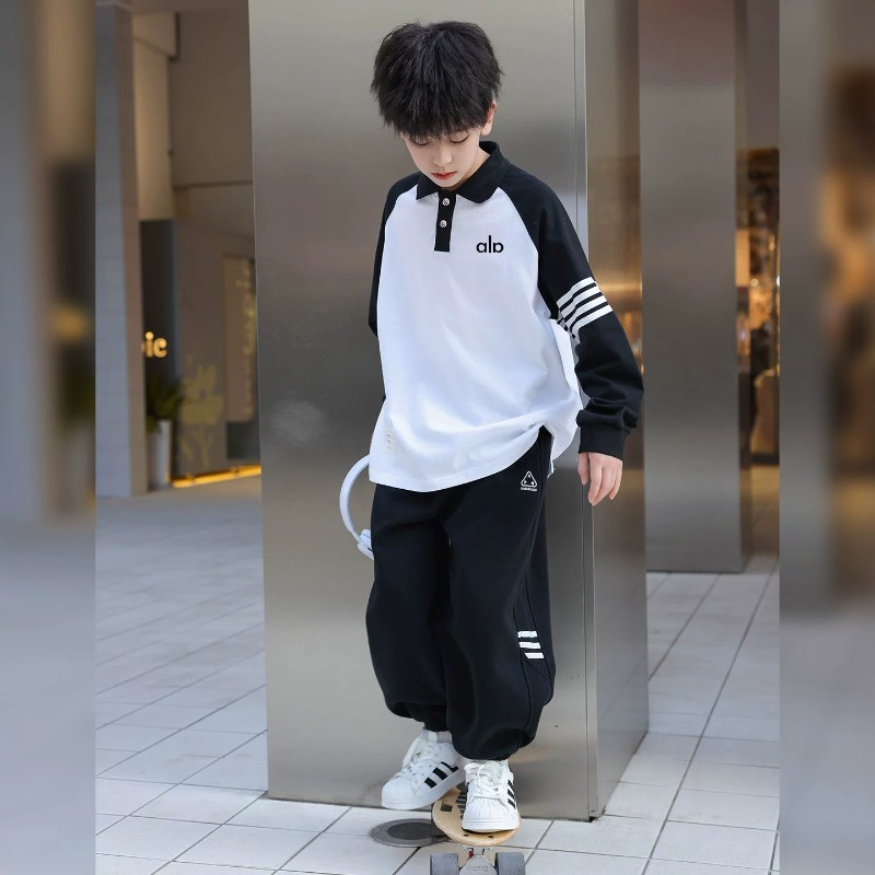 男童春装卫衣polo衫2026新款