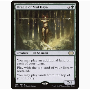 【铃铛卡牌】万智牌 英文 双星大师2 2X2 金 慕达雅先知 154